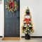 Glitzhome® 13" Jumbo Christmas Fabric Snowman Ornament Set